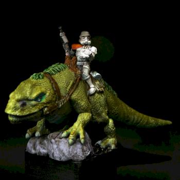 Desert Trooper on Dewback by Crozen