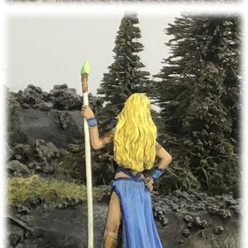 Manadis Yr Soley -  Female Elven Princess by Leslie Flynn