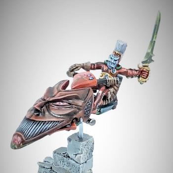 Rogue Trader Eldar Harlequin Jetbike 40k by painterboyroy