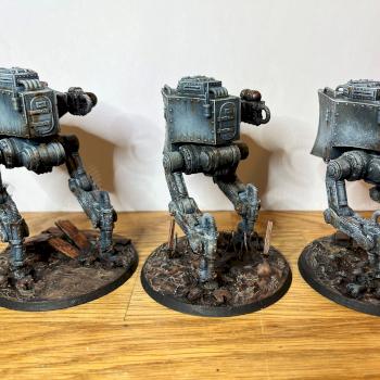 Death Korps of Krieg Sentinel (proxy) - Red Makers by Herrn