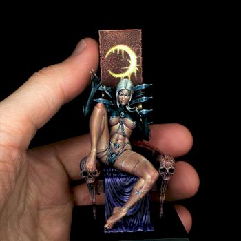 Throne Lady (NSFW) by Zik