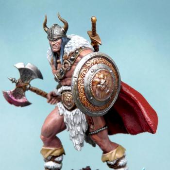 Conan the lion king of Aquilonia by RAFF