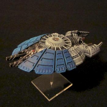 Firestorm Armada Directorate Judgement Battleship by Athlaos