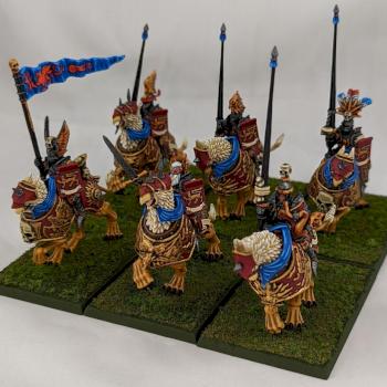 Warhammer The Empire Demigryph Knights unit by the Goat