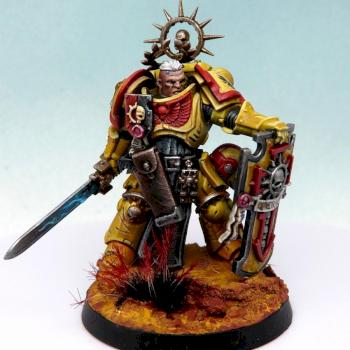 Imperial fist bladeguard by RAFF