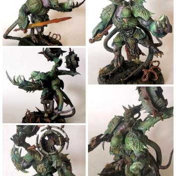 Nurgle Daemon prince by yravalet