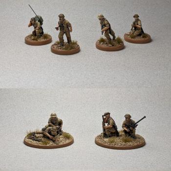 British Eighth Army Platoon Command Section by gowestover