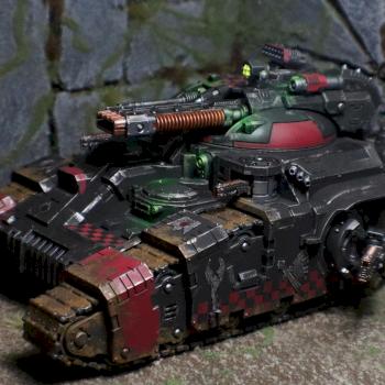 Warhammer 30k DARK Angles - TANK by mikecarrero