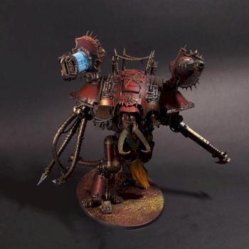 WH40K Assembled Chaos Knight Commission by pHBalanced