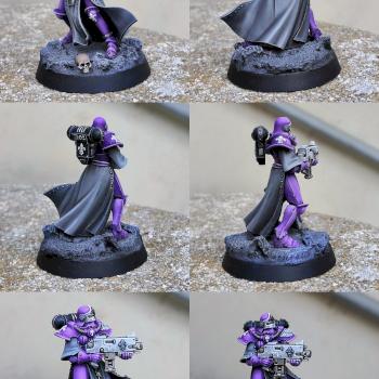 Asexual pride Sister of Battle by CerberusXt