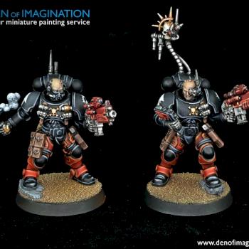 Iron Lords is a rare Successor Chapter of the venerable Iron Hands! by DEN of IMAGINATION