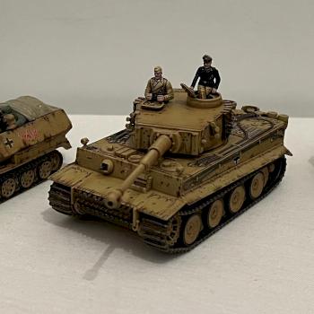 Afrika Korps SdKfz 251/10 - Tiger 1 - SdKfz 251/8 by DonAngelico