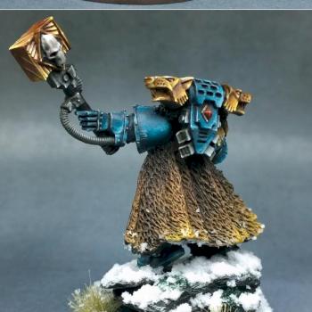 Gamesday Rune/Wolf Priest - Space Wolves by evilsunzacademy
