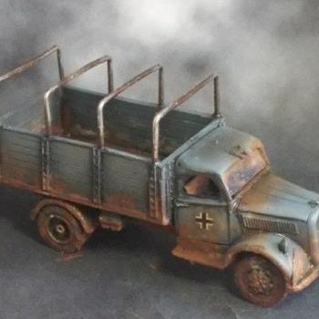 Opel Blitz Bolt Action by merote