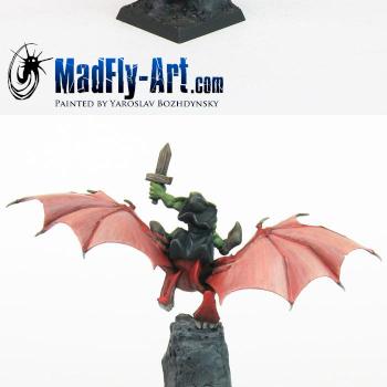 Night Goblin Squig Hopper by MadFlyArtStudio