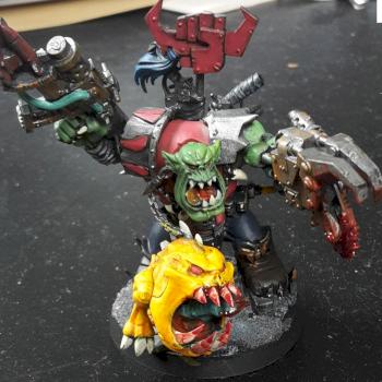 Waaaghboss with Squig by kernsystem