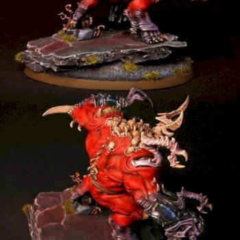 Age of Sigmar Chaos Khorne Khorgoraths by slawek