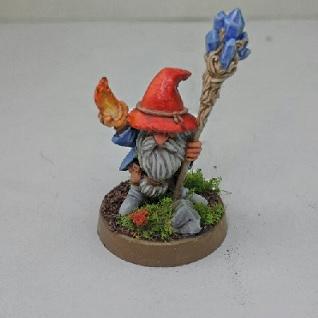 Forest Gnome Wizard/Illusionist by abrennan