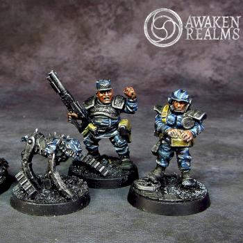 Cadian Imperial Guard Officers by Awaken Realms