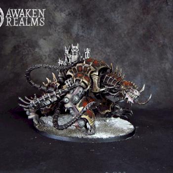 Chaos Space Marines Maulerfiend by Awaken Realms