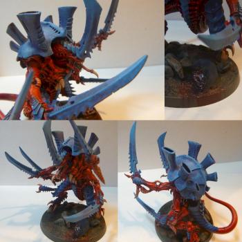 Tyranid Swarmlord by dragonsroxor