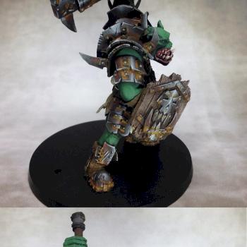 Orc Warboss by soccergopher