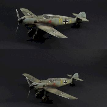 Bf 109E-1 Eduard 1:48 by Struna