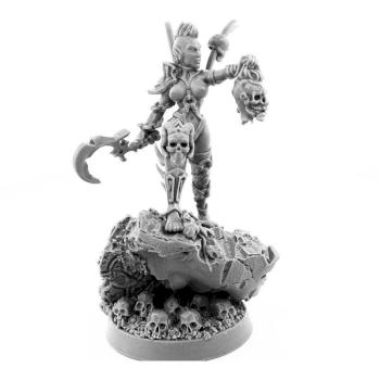 DARK ELDAR / DARK ELF NAKED FEMALE CHAMPION by warex