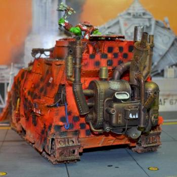 Ork Kill Bursta / Kill Blasta Tank Forgeworld by Temporaviator