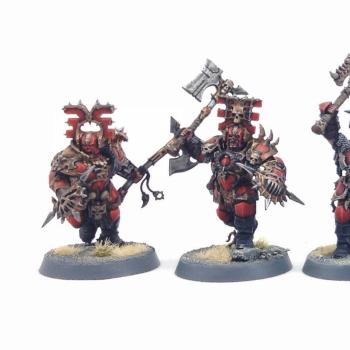 Khorne Bloodbound Blood Warriors by Dante Miniatures