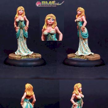 Female Mage Seductress by belminiart
