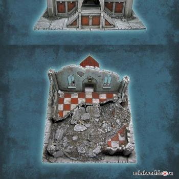 ruined building by LordRaven