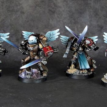 Winged Grey Knights Purifier Squad by Awaken Realms