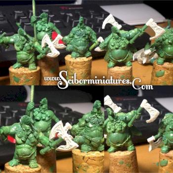 Dwarves - work in progress by Scibor