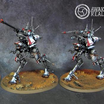 Sydonian Dragoon / Ironstrider Ballistarius - Forge World Metalika by Awaken Realms