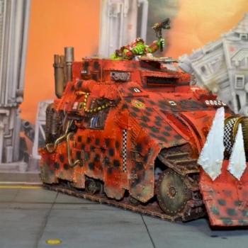 Ork Kill Bursta / Kill Blasta Tank Forgeworld by Temporaviator
