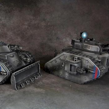 Cadian Imperial Guard Chimera and Leman Russ by Awaken Realms