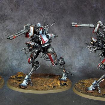 Sydonian Dragoon / Ironstrider Ballistarius - Forge World Metalika by Awaken Realms