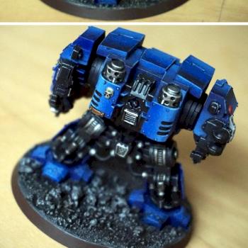 Ultramarine Dreadnought - Assault on Black Reach by Fentible