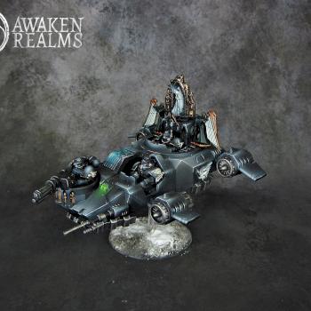 Dark Angels Ravenwing Land Speeder Darkshroud by Awaken Realms