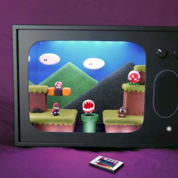 Super Mario World - RGB Led Lamp by Mondiorama Escenografía