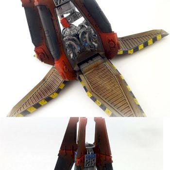 Blood Angels Drop Pod by malinek28