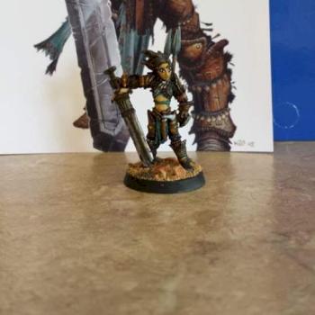 Pathfinder Miniatures: Amiri, Iconic Human Barbarian by SMChristopher
