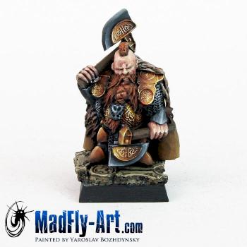 Dwarf Champion #1 by MadFlyArtStudio