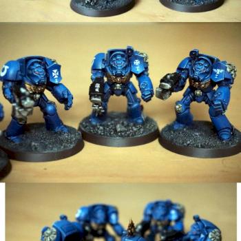 Ultramarine Terminators - Assault on Black Reach by Fentible
