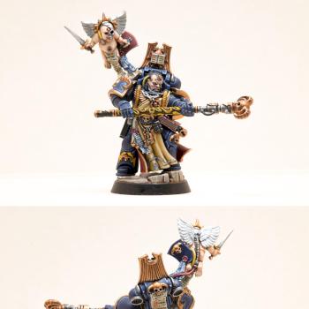 Space Marine Librarian by Larkonis