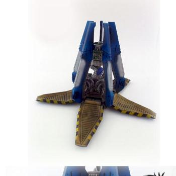 Ultramarines Drop Pod by malinek28