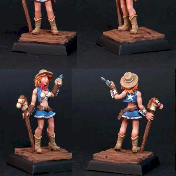 Cute Cowgirl by belminiart