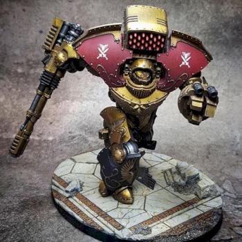 Custodes Telemon Dreadnought by tomitchoe
