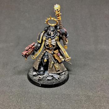 PRIMARIS CHAPLAIN SPACE MARINES ULTRAMARINES WARHAMMER 40k by juanlurockerman